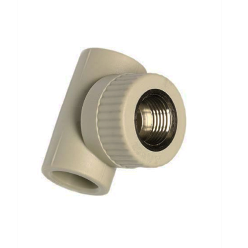 Трійник із внутрішнім різьбленням 32x1/2'x32 ппр/латунь, EKOPLASTIK